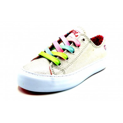 Pablosky 949750 Canvas Silver - Zapatilla de lona