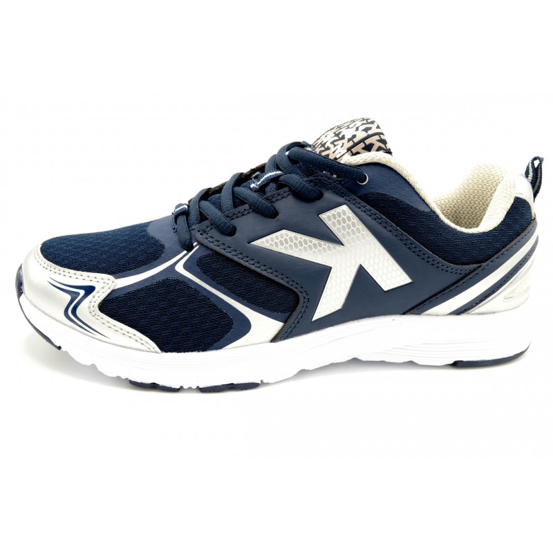 Kelme Seattle Flat 6.0 Marino/Gris - Zapatilla Running