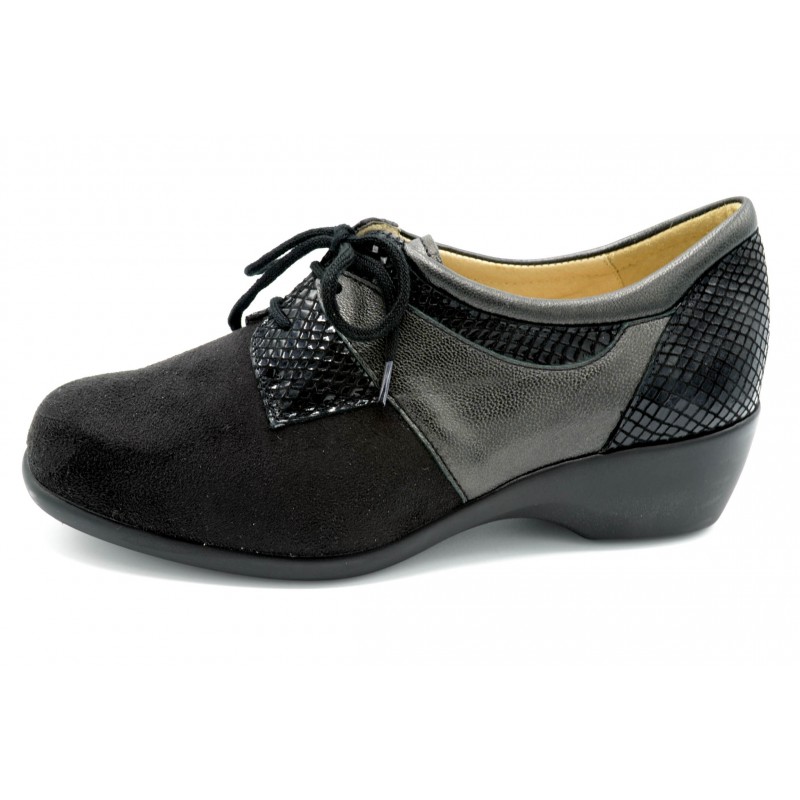 Drucker Calzapedic 29719 - Zapato elástico ancho especial