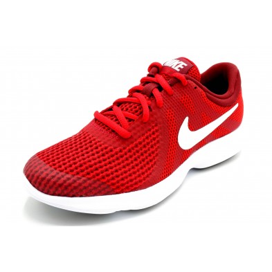 Nike Revolution 4 GS Red - Zapatilla running