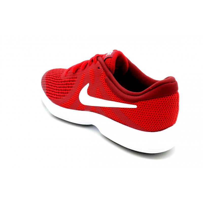 Nike Revolution 4 GS Red - Zapatilla running