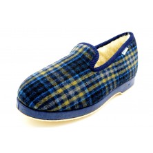 Muro 4604 - Zapatilla de paño con abrigo de lana