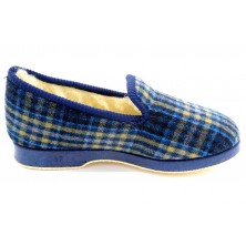Muro 4604 - Zapatilla de paño con abrigo de lana