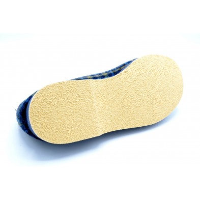 Muro 4604 - Zapatilla de paño con abrigo de lana