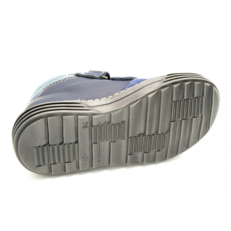 Pablosky 587532 Azul - Bota de piel para niño
