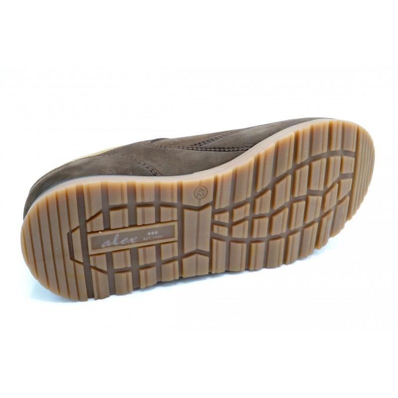 Alex 3726 Marrón - Zapato de piel con cordones