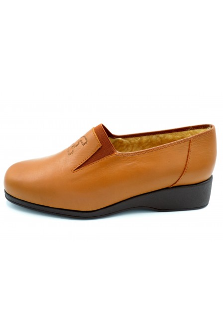 Drucker Calzapedic 934 Marrón - Zapato de piel con abrigo