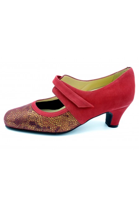 Drucker Calzapedic 24172 Rojo - Zapato vestir con plantilla extraible