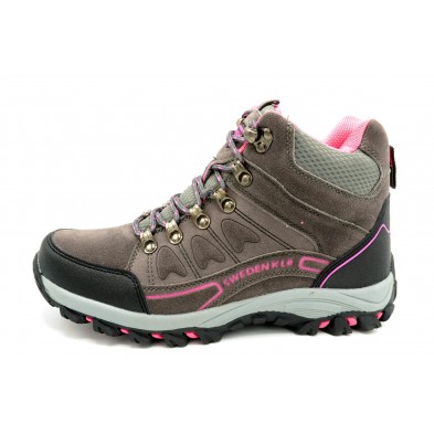 Sweden Kle Senda Hi antracita/rosa - Bota de montaña para mujer