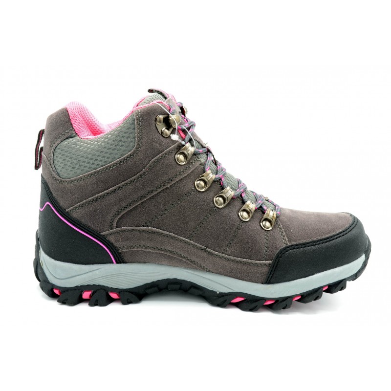 Sweden Kle Senda Hi antracita/rosa - Bota de montaña para mujer