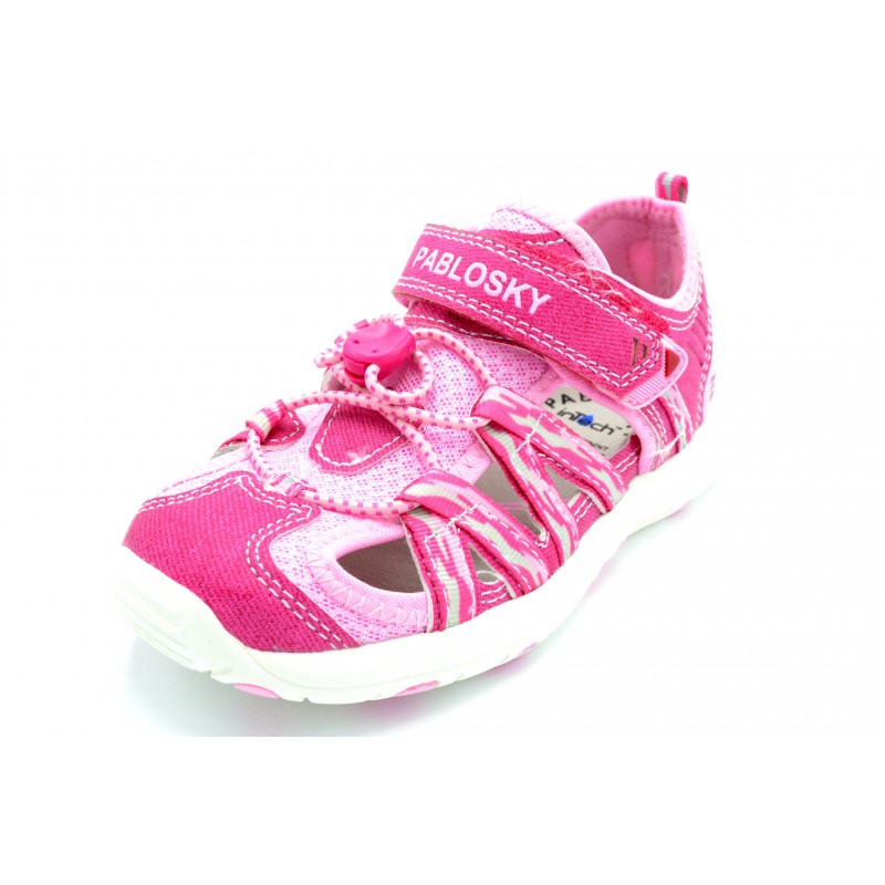Pablosky 957370 Denim Fucsia - Sandalia para niña