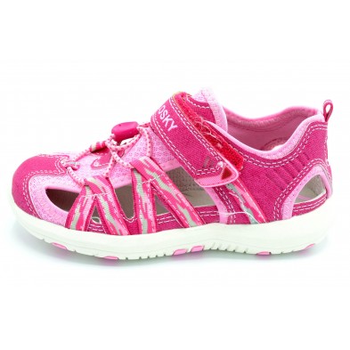 Pablosky 957370 Denim Fucsia - Sandalia para niña