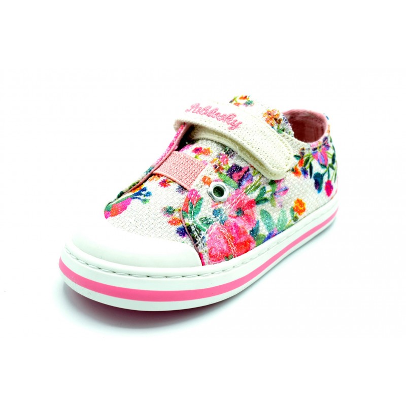 Zapatilla de lona con velcro para niña Pablosky 953800
