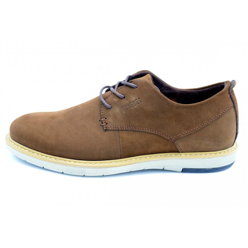 Paredes Sparrow marrón - Zapato casual de piel con cordones