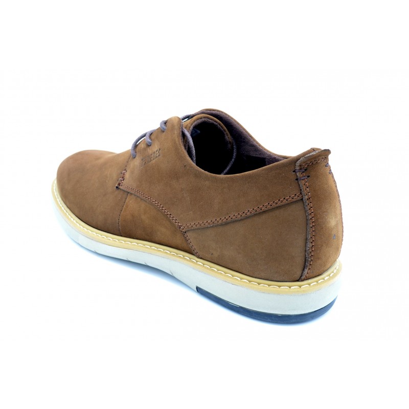 Paredes Sparrow marrón - Zapato casual de piel con cordones