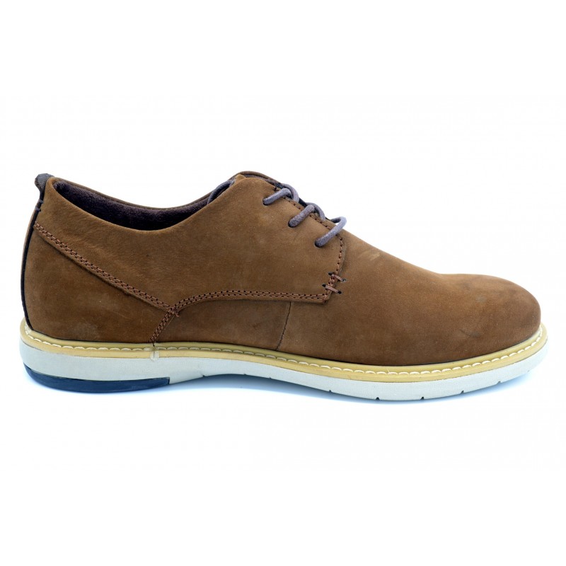 Paredes Sparrow marrón - Zapato casual de piel con cordones