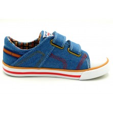 Pablosky 962310 Denim Jeans - Zapatilla de lona con plantilla de piel extraible