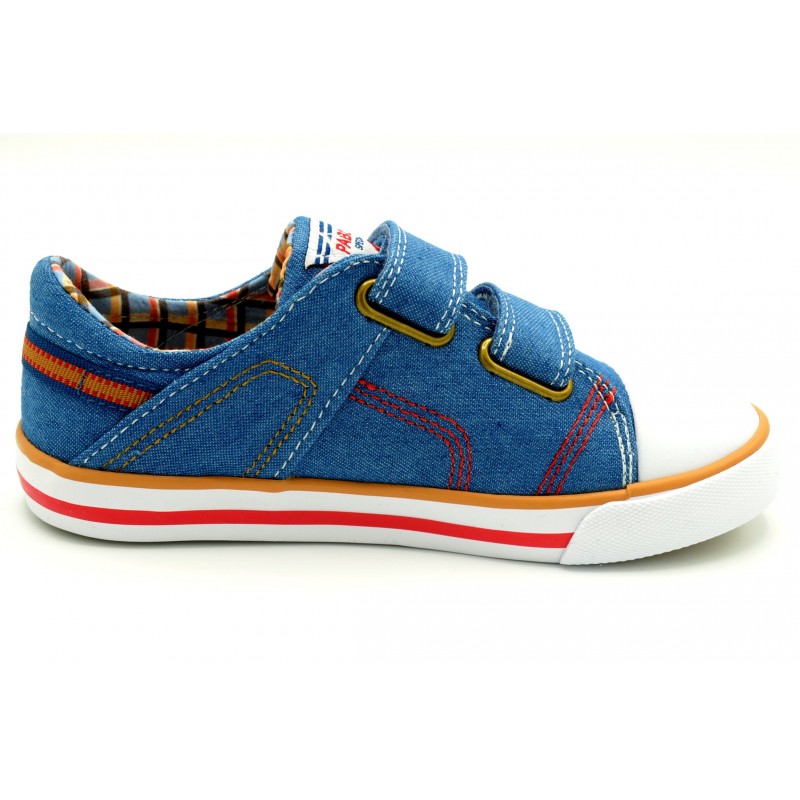 Pablosky 962310 Denim Jeans - Zapatilla de lona con plantilla de piel extraible