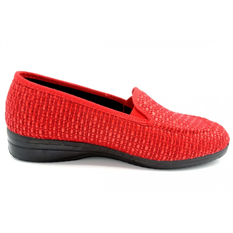 Muro 805 Rojo - Zapatilla de rafia