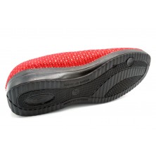 Muro 805 Rojo - Zapatilla de rafia