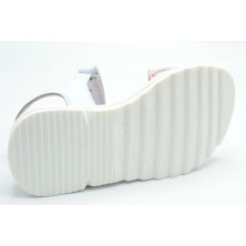 Pablosky 477500 Olimpo blanco - Sandalia de piel para niña - Hecha en España