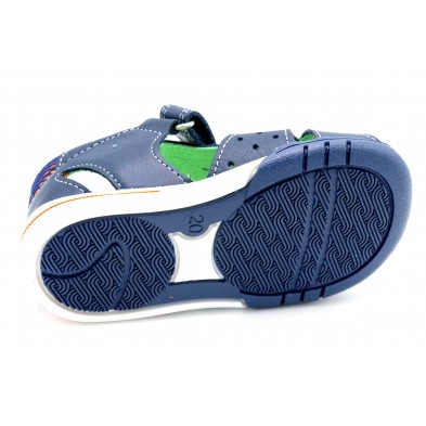 Pablosky 069622 Jungla atlantic - Sandalia de piel primeros pasos para niño