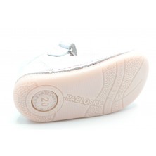 Pablosky 069005 Blanco/Rosa - Zapato primeros pasos para niña