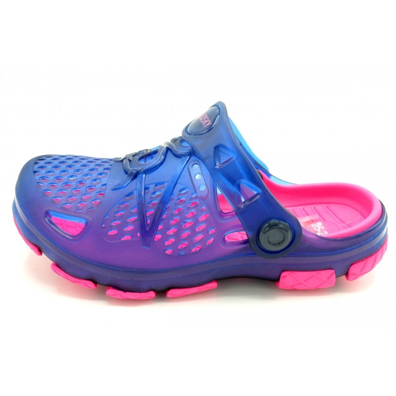 Pablosky 964027 Fucsia - Zueco de goma para niña