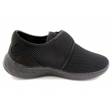Nicoboco Manola - Zapatilla ancha de velcro con plantilla foam