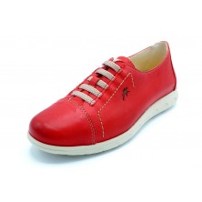 Fluchos NUI F0854 Rojo - Zapato sport de piel