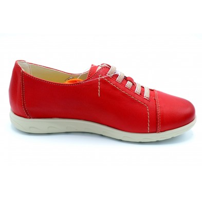 Fluchos NUI F0854 Rojo - Zapato sport de piel