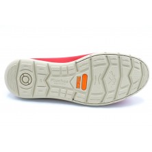 Fluchos NUI F0854 Rojo - Zapato sport de piel