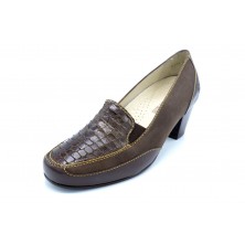Drucker Calzapedic 29868 Marrón - Zapato de tacón con plantilla extraíble