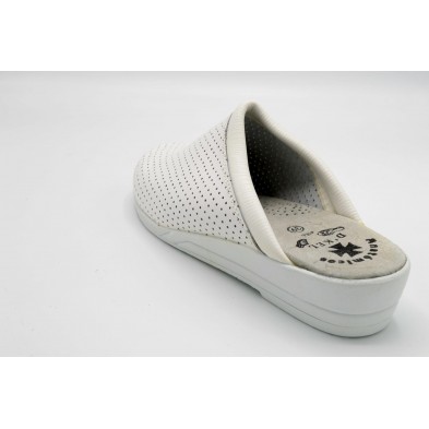 D´Kel Blanco - Zueco de piel