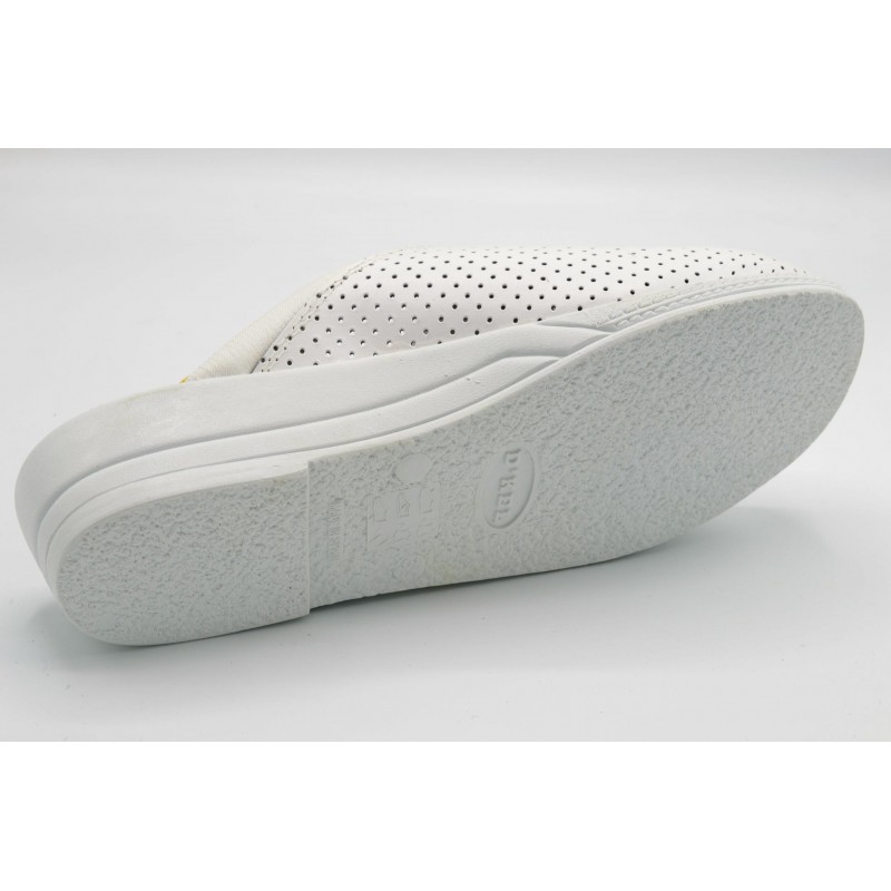 D´Kel Blanco - Zueco de piel