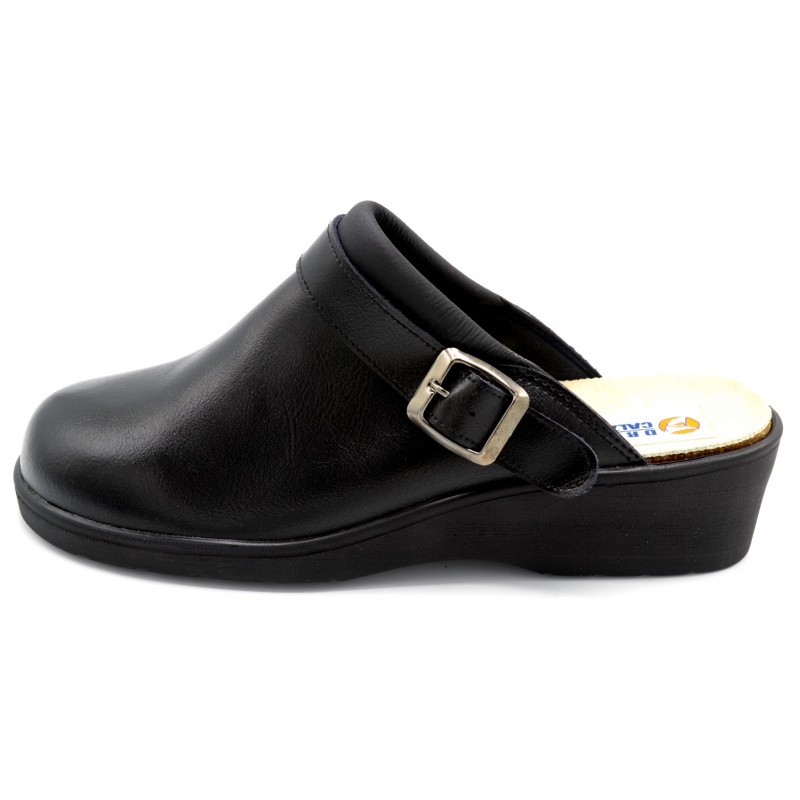 Drucker Calzapedic 631 - Zueco de piel con plantilla extraíble