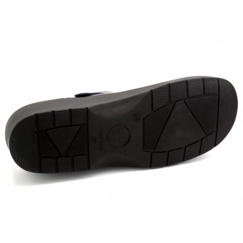 Drucker Calzapedic 631 - Zueco de piel con plantilla extraíble