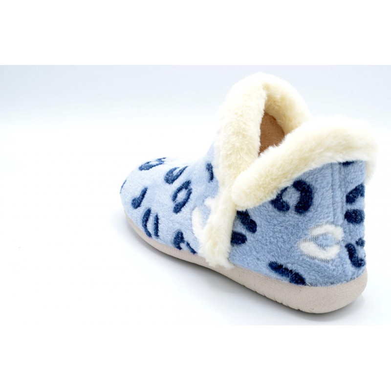 Muro 9617 Azul - Botita de paño