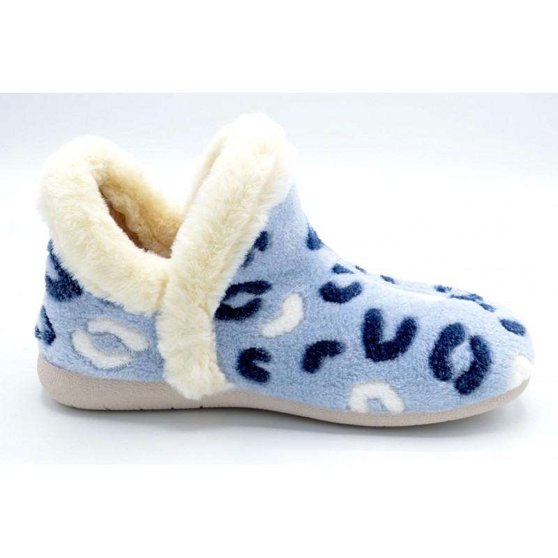 Muro 9617 Azul - Botita de paño