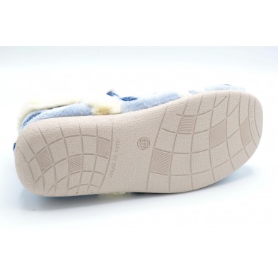 Muro 9617 Azul - Botita de paño