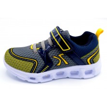 Sweden Kle Titam marino - Zapatilla deportiva luces LED