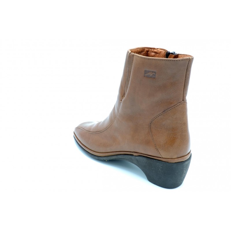 Fluchos 5492 Roca - Botín de piel con cordones