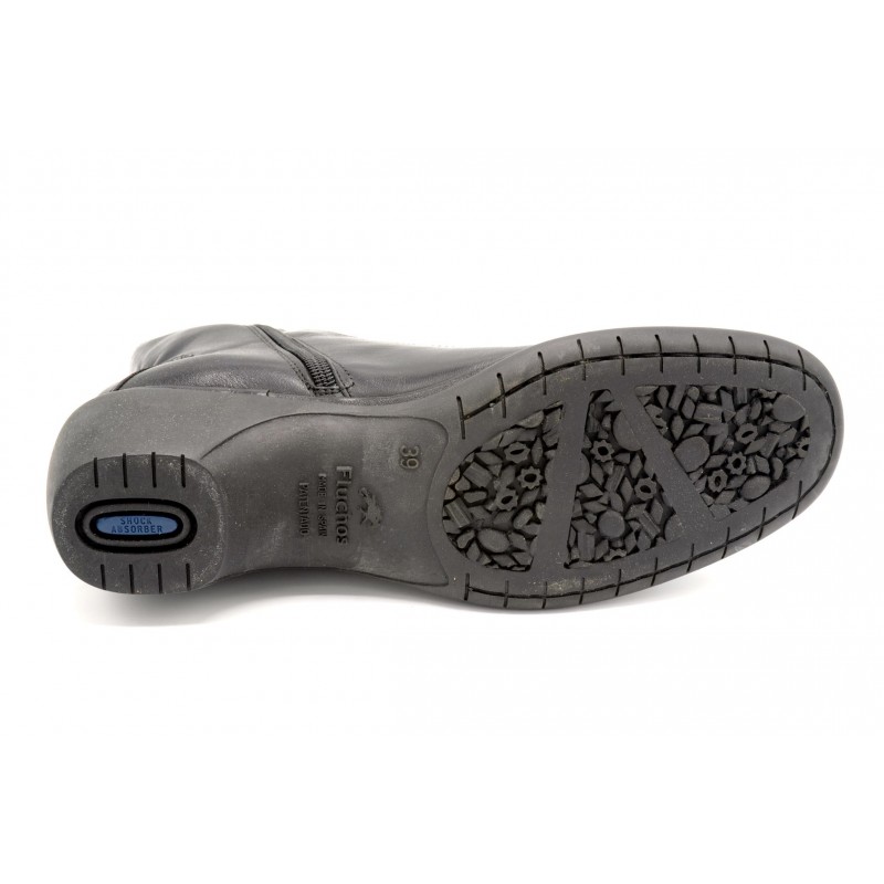 Fluchos 5492 Negro - Botín de piel