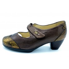 Drucker Calzapedic 23682 Marrón - Zapato anatómico de piel