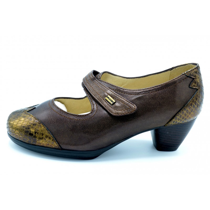 Drucker Calzapedic 23682 Marrón - Zapato anatómico de piel