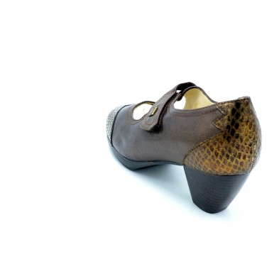 Drucker Calzapedic 23682 Marrón - Zapato anatómico de piel