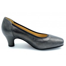 Drucker 24181 Negro - Zapato de tacón con plantilla extraíble