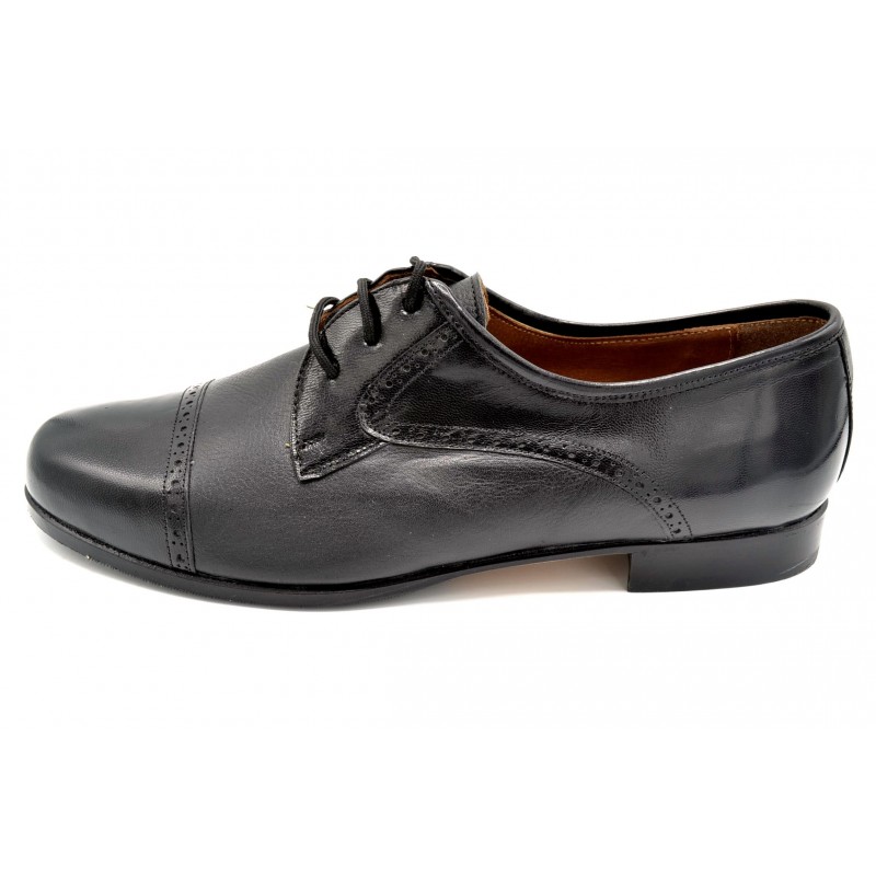 Zapatos Zapateria Paco Paco Cantos 12 Negro Zapato De Vestir Con