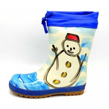 Piolín 412 Azul - Bota de goma