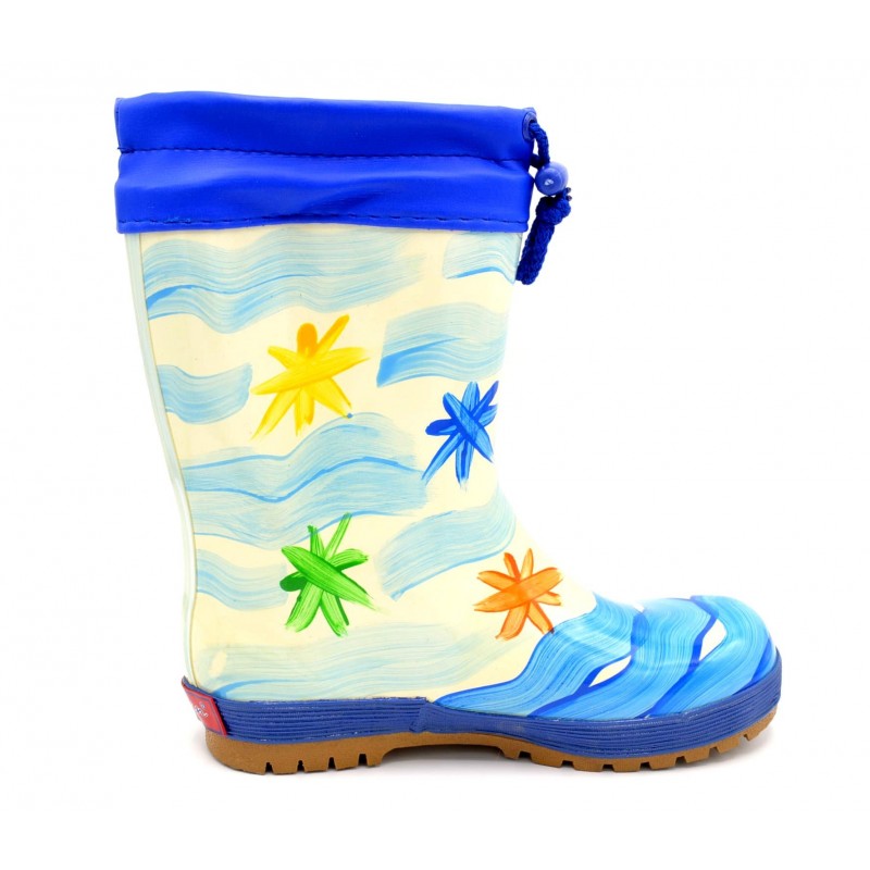 Piolín 412 Azul - Bota de goma